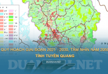 Thông tin quy hoạch tỉnh Tuyên Quang giai đoạn 2021 - 2030, tầm nhìn 2050