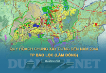 Thông tin quy hoạch Thành phố Bảo Lộc đến năm 2040