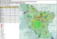 Bản đồ quy hoạch chung xây dựng TP Bảo Lộc đến năm 2040