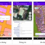 Chức năng tìm đường, đo đạch của ứng dụng iLand BRVT