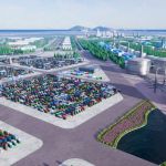 Phối cảnh trung tâm logistics Cái Mép Hạ