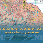 Tải về bản đồ quy hoạch sử dụng đất huyện Bảo Lạc (Cao Bằng)