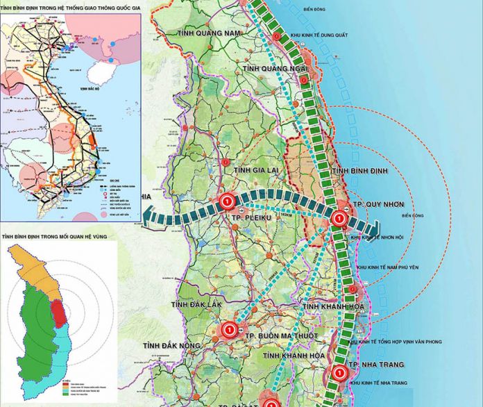 Thông tin quy hoạch xây dựng vùng tỉnh Bình Định đến năm 2035