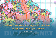 Tải về bản đồ quy hoạch sử dụng đất huyện Bình Giang (Hài Dương)