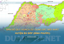 Tải về bản đồ quy hoạch sử dụng đất huyện Bù Đốp (Bình Phước)