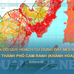 Tải về bản đồ quy hoạch sử dụng đất TP Cam Ranh (Khánh Hòa)
