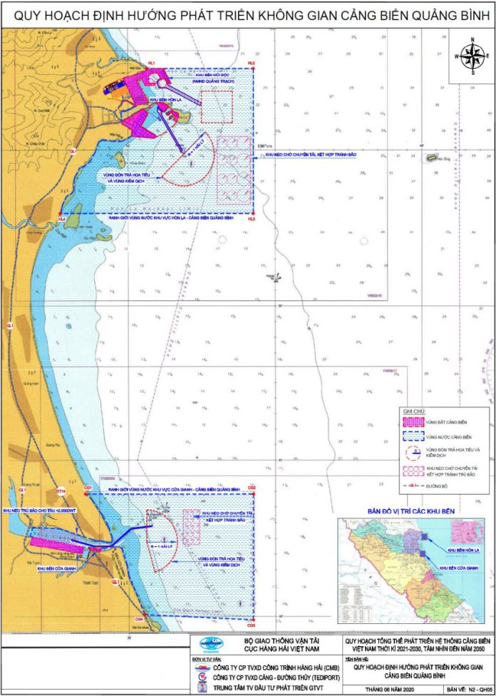 Tài liệu quy hoạch cảng biển Quảng Bình thời kỳ 2021 - 2030, tầm nhìn năm 2050