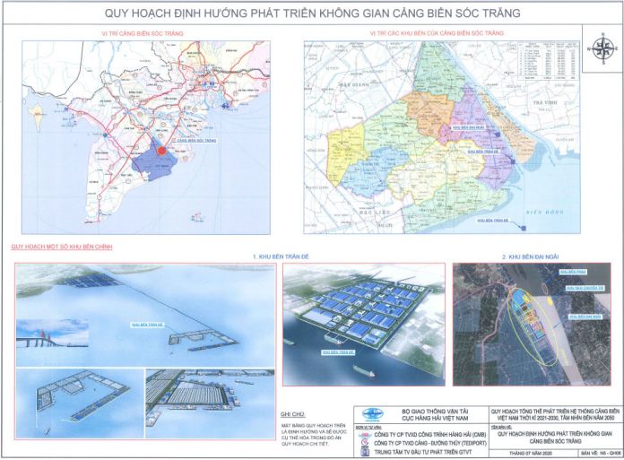 Tài liệu quy hoạch cảng biển Sóc Trăng thời kỳ 2021 - 2030, tầm nhìn năm 2050