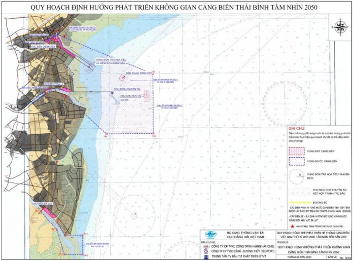 Tài liệu quy hoạch cảng biển Thái Bình thời kỳ 2021 - 2030, tầm nhìn năm 2050