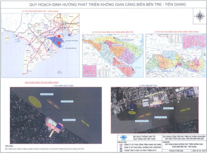 Tài liệu quy hoạch cảng biển Tiền Giang - Bến Tre thời kỳ 2021 - 2030, tầm nhìn 2050