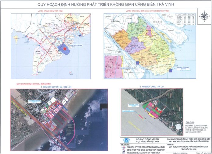 Tài liệu quy hoạch cảng biển Trà Vinh thời kỳ 2021 - 2030, tầm nhìn năm 2050