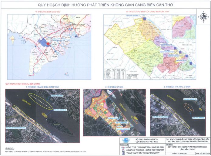 Tài liệu quy hoạch cảng biển Cần Thơ thời kỳ 2021 - 2030, tầm nhìn năm 2050