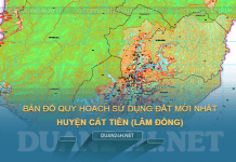 Tải về bản đồ quy hoạch sử dụng đất huyện Cát Tiên (Lâm Đồng)