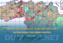 Tải về bản đồ quy hoạch sử dụng đất huyện Đồng Phú (Bình Phước)