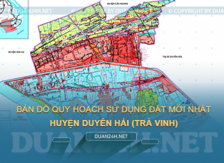 Tải về bản đồ quy hoạch sử dụng đất huyện Duyên Hải (Trà Vinh)