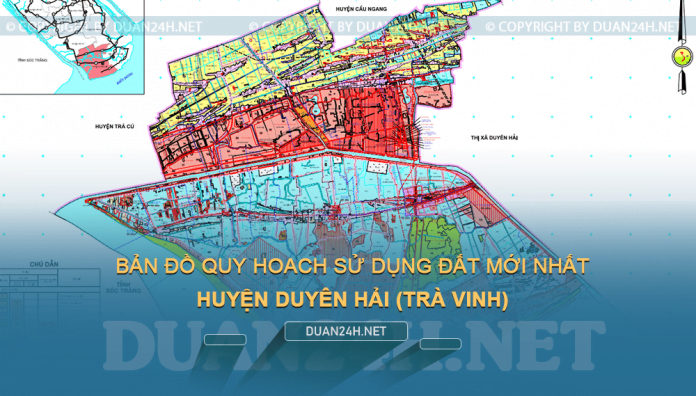Tải về bản đồ quy hoạch sử dụng đất huyện Duyên Hải (Trà Vinh)