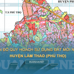 Tải về bản đồ quy hoạch sử dụng đất huyện Lâm Thao (Phú Thọ)