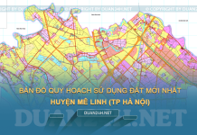 Tải về bản đồ quy hoạch huyện Mê Linh (TP Hà Nội)