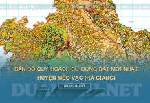 Tải về bản đồ quy hoạch sử dụng đất huyện Mèo Vạc (Hà Giang)