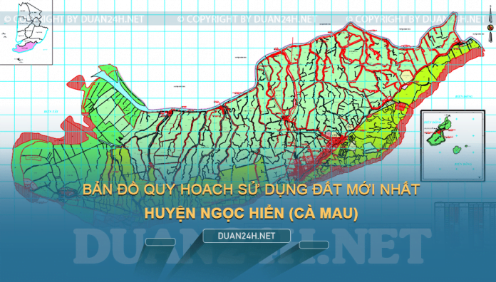 Tải về bản đồ quy hoạch sử dụng đất huyện Ngọc Hiển (Cà Mau)