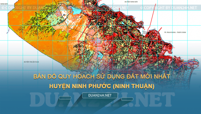 Tải về bản đồ quy hoạch sử dụng đát huyện Ninh Phước (Ninh Thuận)