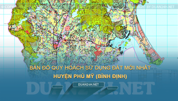 Tải về bản đồ quy hoạch sử dụng đất huyện Phù Mỹ (Bình Định)