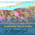 Tải về bản đồ quy hoạch sử dụng đất huyện Phúc Thọ (Hà Nội)