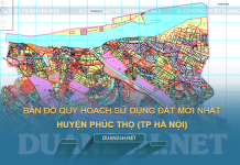 Tải về bản đồ quy hoạch sử dụng đất huyện Phúc Thọ (Hà Nội)