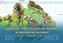 Tải về bản đồ quy hoạch sử dụng đất huyện Quản Bạ (Hà Giang)