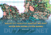 Tải về bản đồ quy hoạch sử dụng đất huyện Sơn Dương (Tuyên Quang)