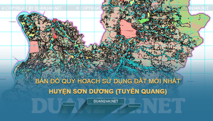 Tải về bản đồ quy hoạch sử dụng đất huyện Sơn Dương (Tuyên Quang)