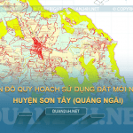 Tải về bản đồ quy hoạch sử dụng đất huyện Sơn Tây (Quảng Ngãi)