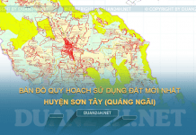 Tải về bản đồ quy hoạch sử dụng đất huyện Sơn Tây (Quảng Ngãi)