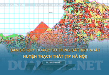 Tải về bản đồ quy hoạch sử dụng đất huyện Thạch Thất (Hà Nội)