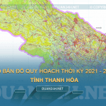 Tải về bản đồ quy hoạch tỉnh Thanh Hóa thời kỳ 2021 - 2030
