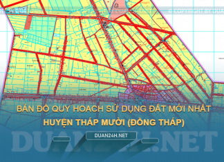 Tải về bản đồ quy hoạch huyện Tháp Mười (Đồng Tháp)