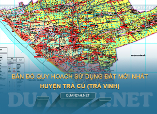 Tải về bản đồ quy hoạch sử dụng đất huyện Trà Cú (Trà Vinh)