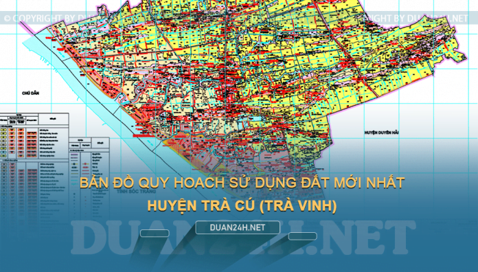 Tải về bản đồ quy hoạch sử dụng đất huyện Trà Cú (Trà Vinh)
