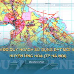 Tải về bản đồ quy hoạch sử dụng đất huyện Ứng Hòa (Hà Nội)