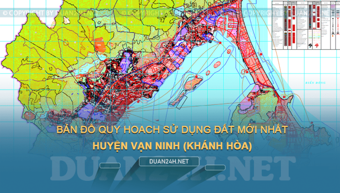 Tải về bản đồ quy hoạch huyện Vạn Ninh (Khánh Hòa)