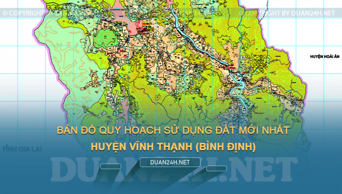 Tải về bản đồ quy hoạch sử dụng đất huyện Vĩnh Thạnh (Bình Định)