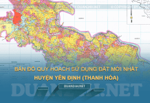 Tải về bản đồ quy hoạch sử dụng đất huyện Yên Đinh (Thanh Hóa)