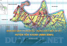 Tải về bản đồ quy hoạch sử dụng đất huyện Yên Khánh (Ninh Bình)