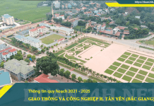 Quy hoạch giao thông và công nghiệp huyện Tân Yên (Bắc Giang) giai đoạn 2021 - 2025