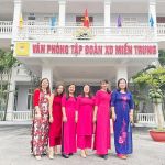 Ngàu mùng 8/3 tại văn phòng Tập đoàn Miền Trung