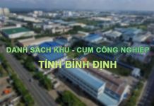 Thông tin các khu, cụm công nghiệp trên địa bàn tỉnh Bình Định