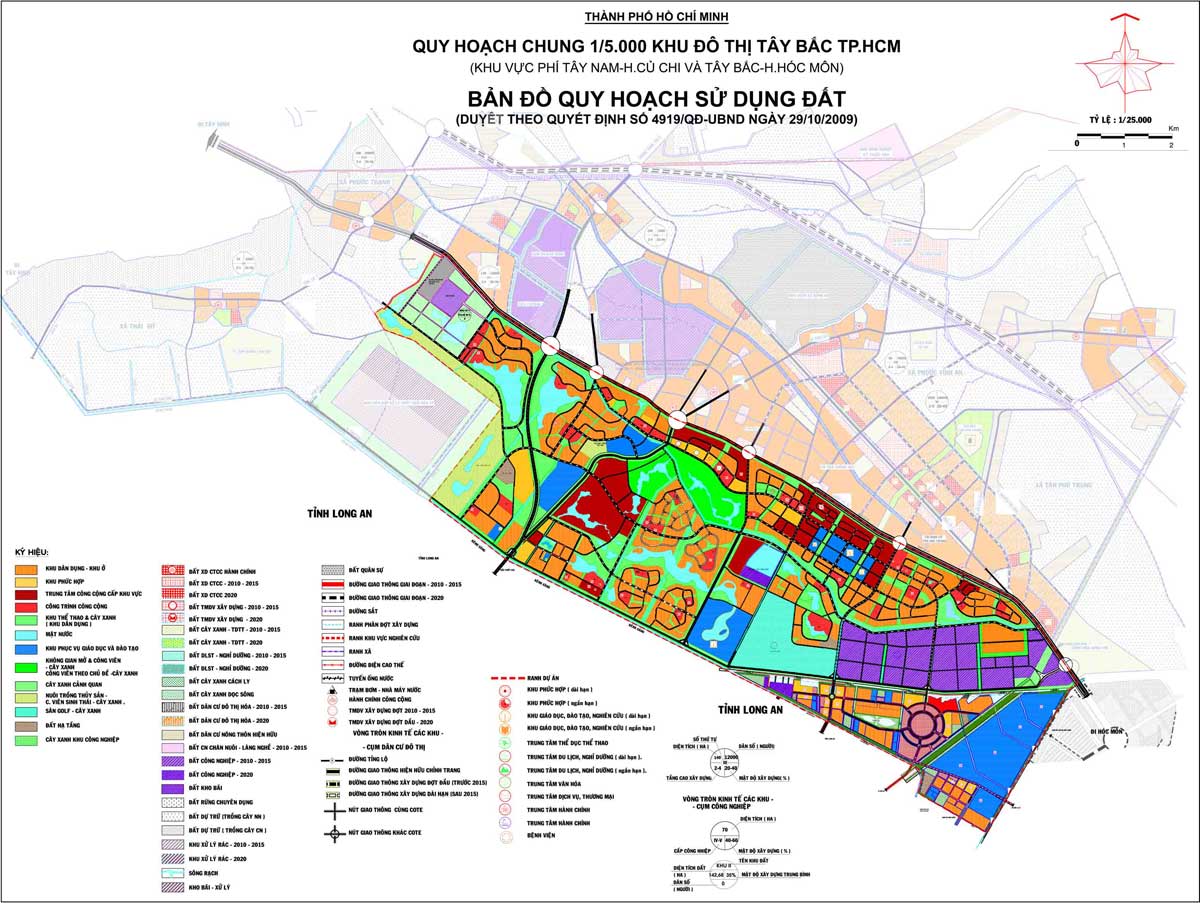 Thông tin quy hoạch Khu đô thị Tây Bắc TP HCM