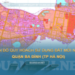 Tải về bạn đồ quy hoạch sử dụng đất quận Bà Đình (TP Hà Nội)