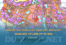Tải về quy hoạch sử dụng đất quận Bắc Từ Liêm (Hà Nội)