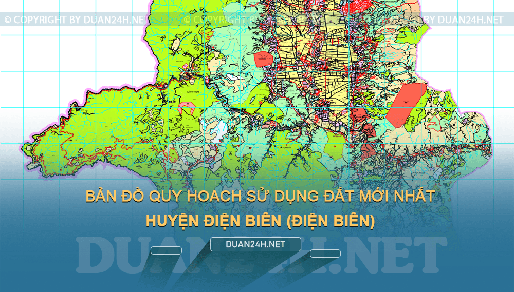 Bản đồ quy hoạch huyện Điện Biên (tỉnh Điện Biên) năm 2023
